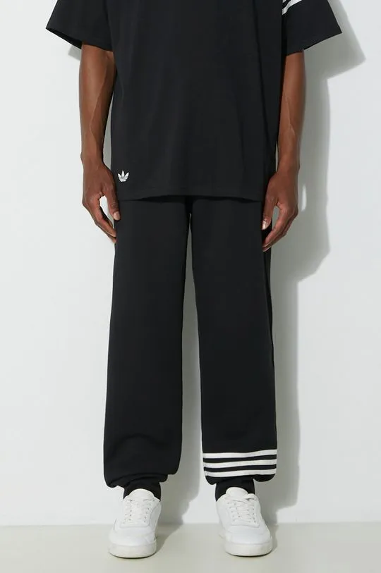 adidas Originals joggers Neuclassics Pant black color IW0973