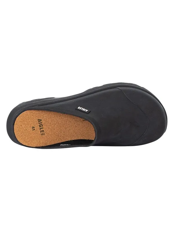 Aigle Corlay Clogs - Black