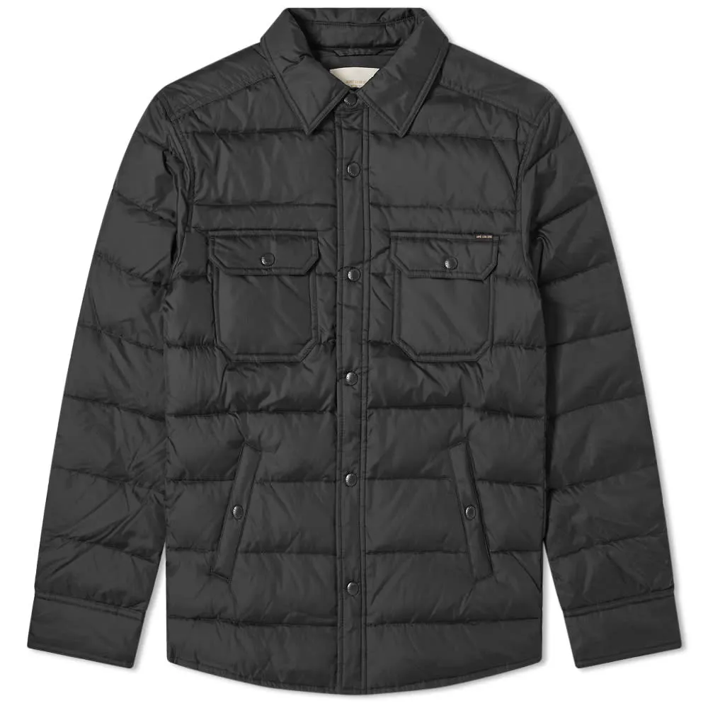 Aimé Leon Dore Nylon Filled Shirt JacketBlack