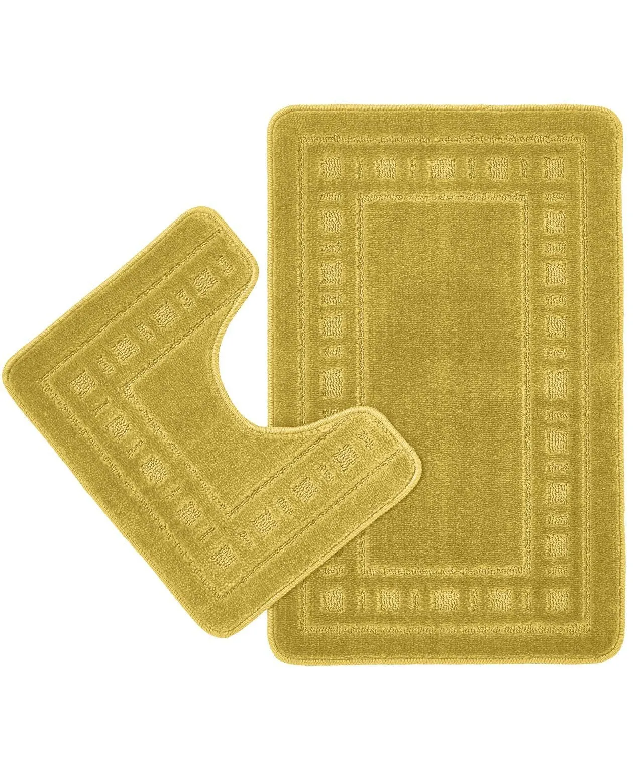 Armoni Non-Slip Pedestal & Bath Mat Set