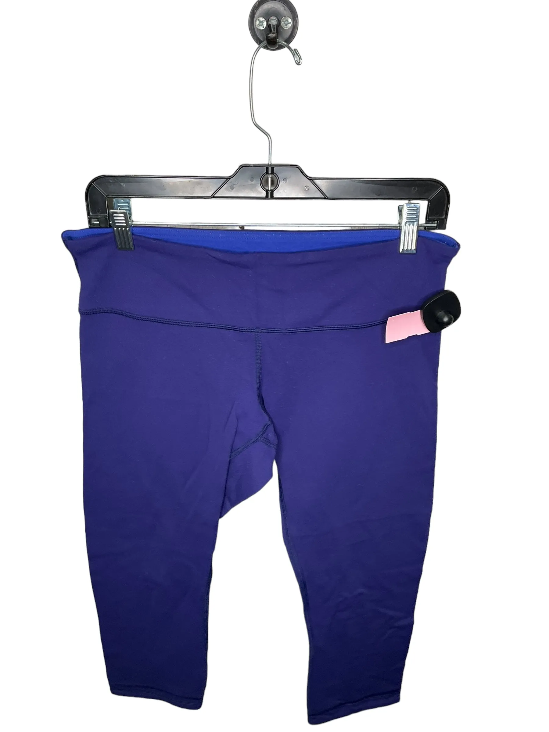 Athletic Capris By Lululemon In Purple, Size: 10