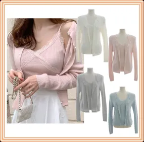 BADDIARY  |Casual Style Long Sleeves Plain Party Style Office Style