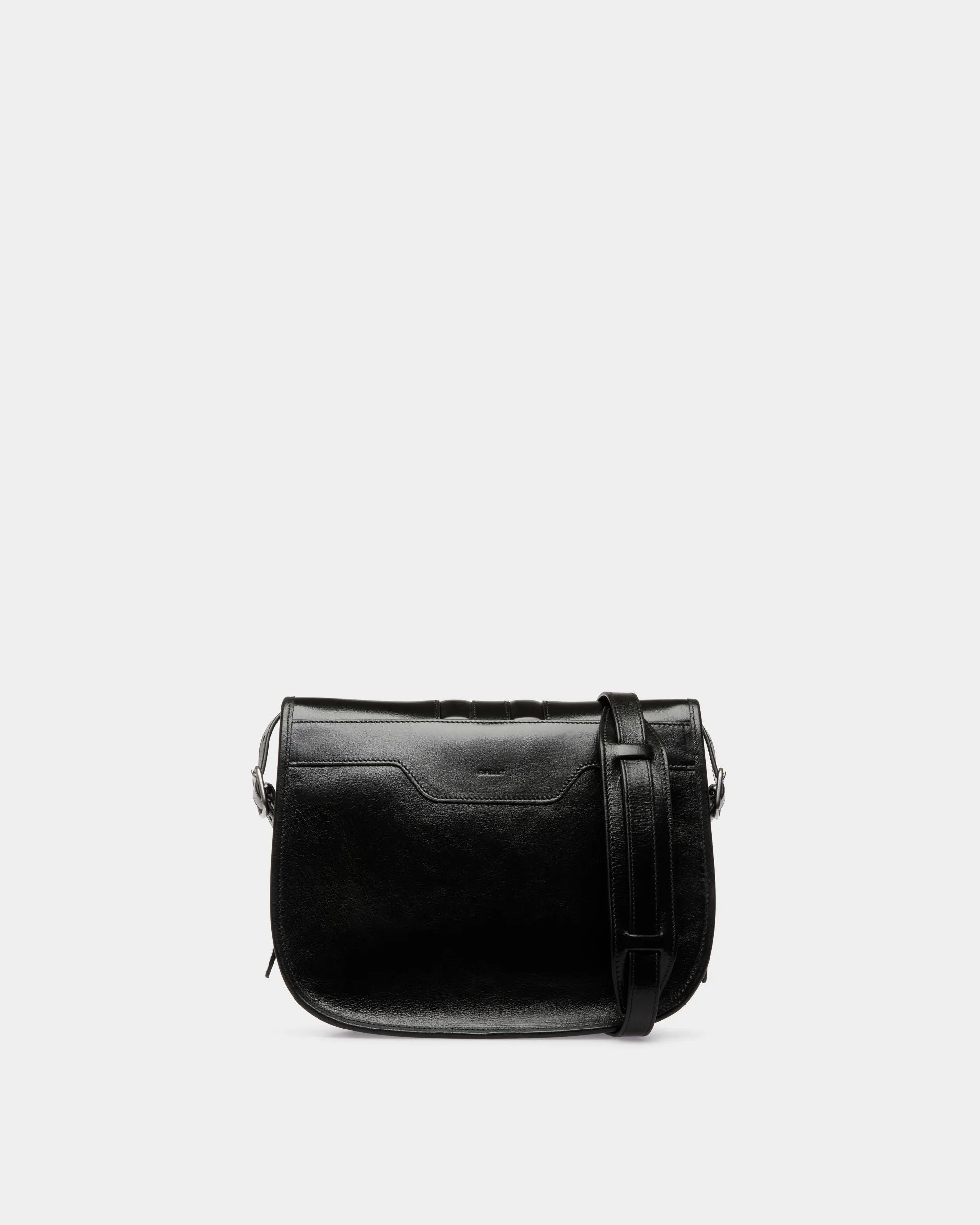 Beckett Crossbody Bag In Black Leather 