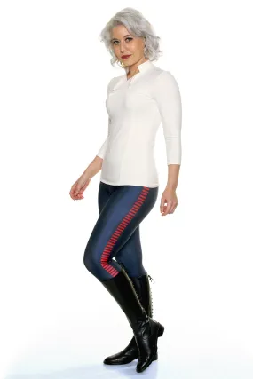 Bloodstripe Leggings - Red