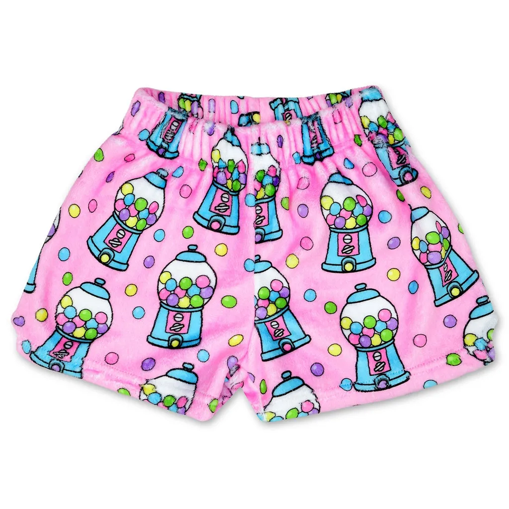 Bubblegum Fun Plush Shorts