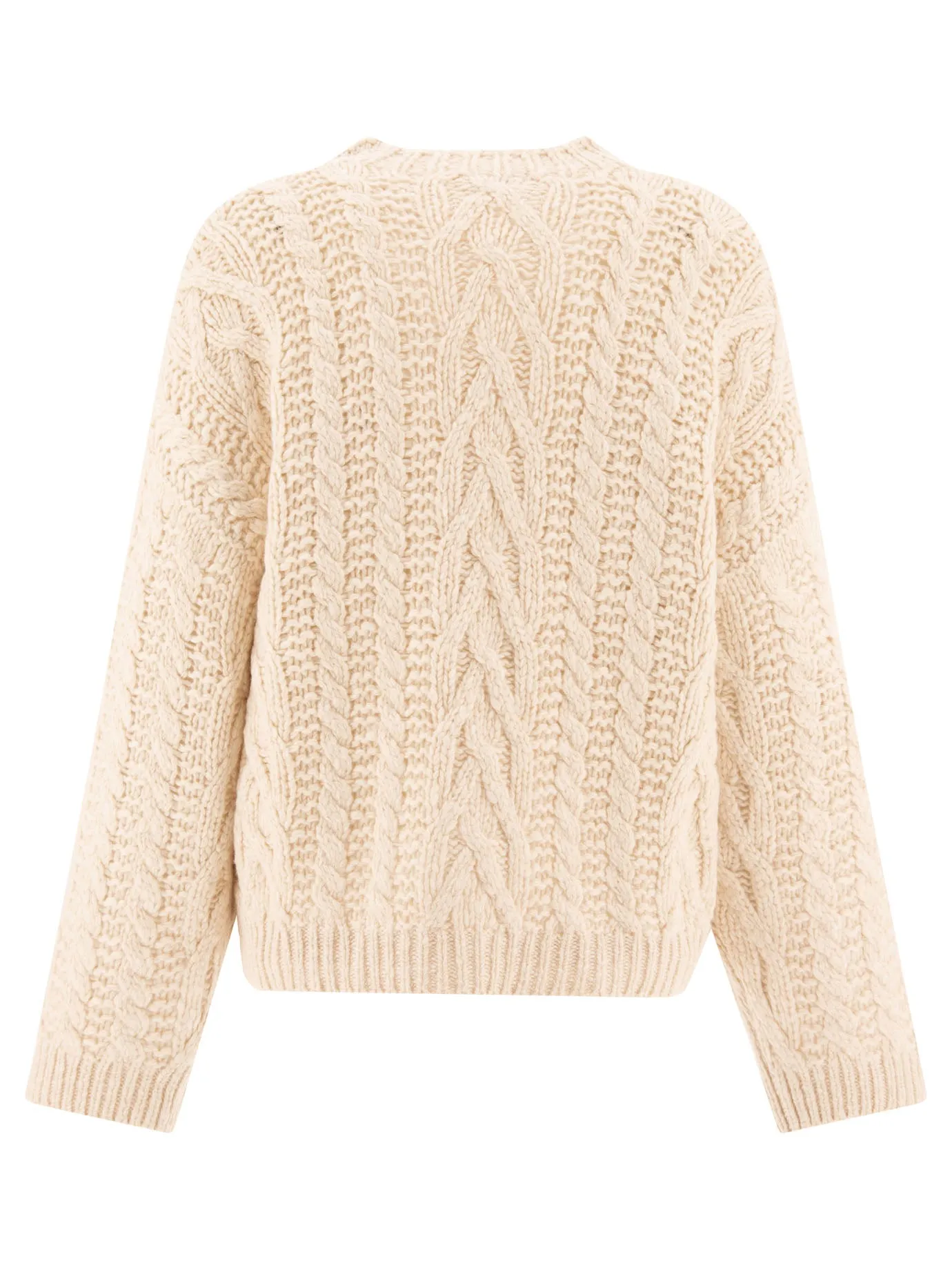 CABLE-KNIT SWEATER