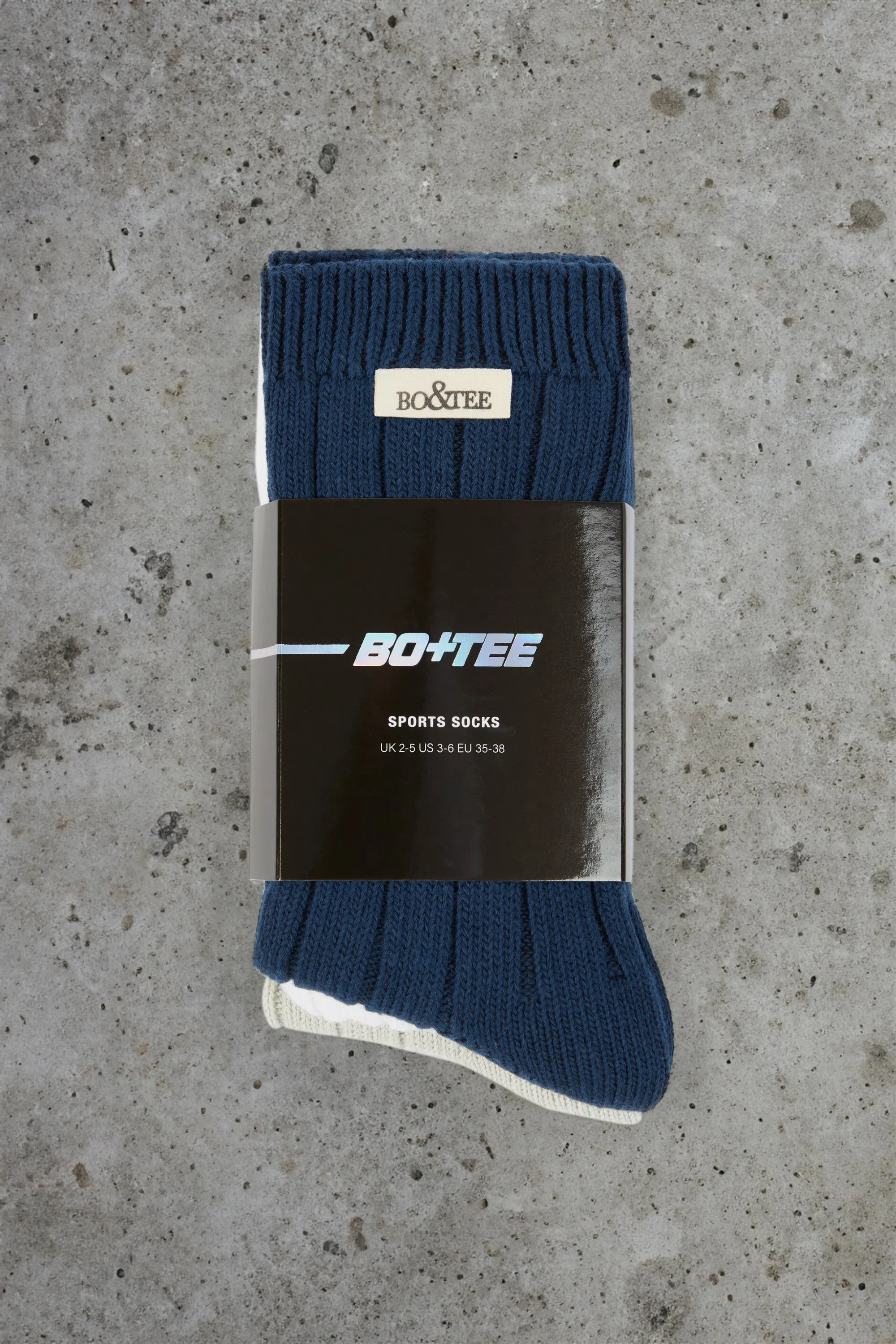 Chunky Ribbed Crew Socks Multipack