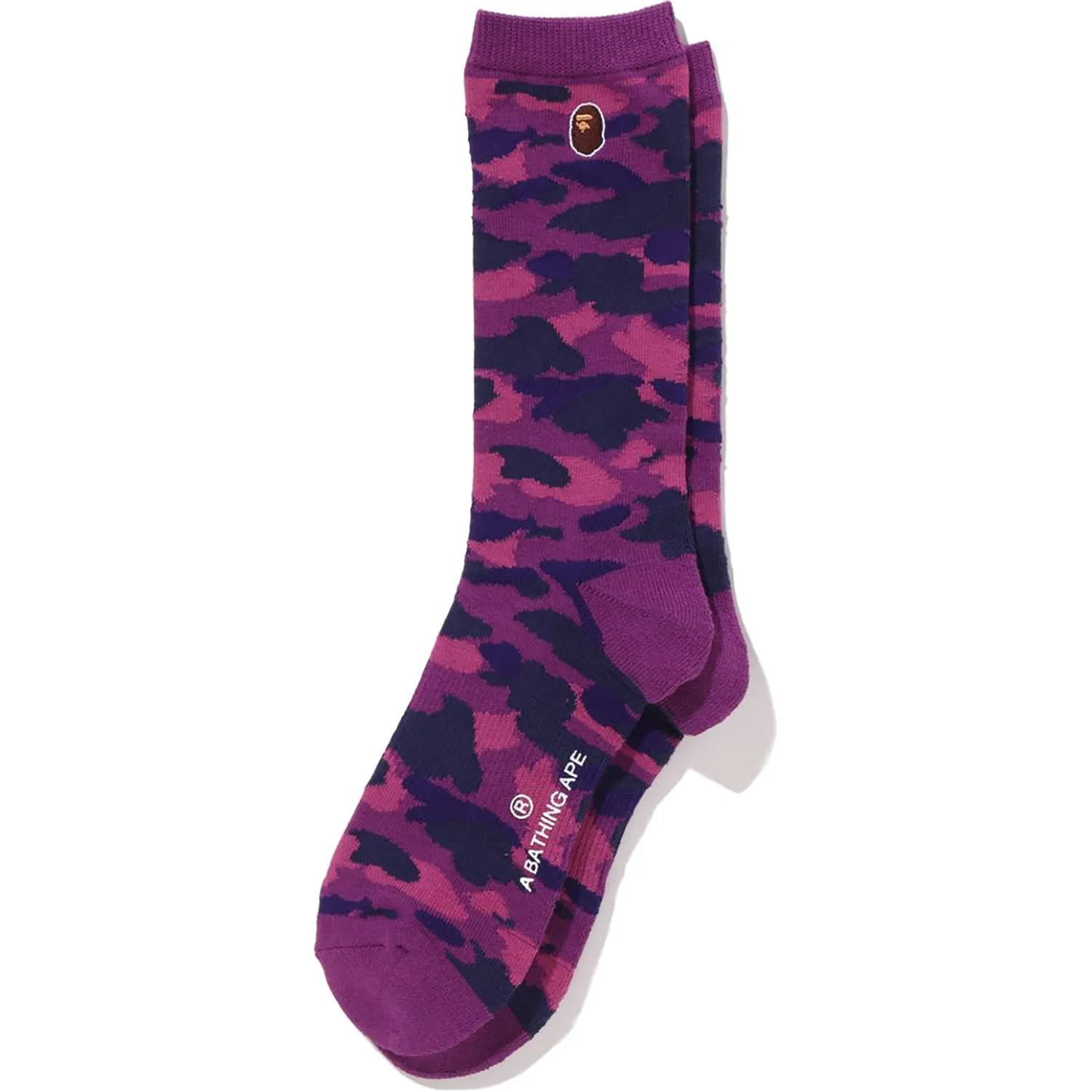 COLOR CAMO APE HEAD ONE POINT SOCKS MENS