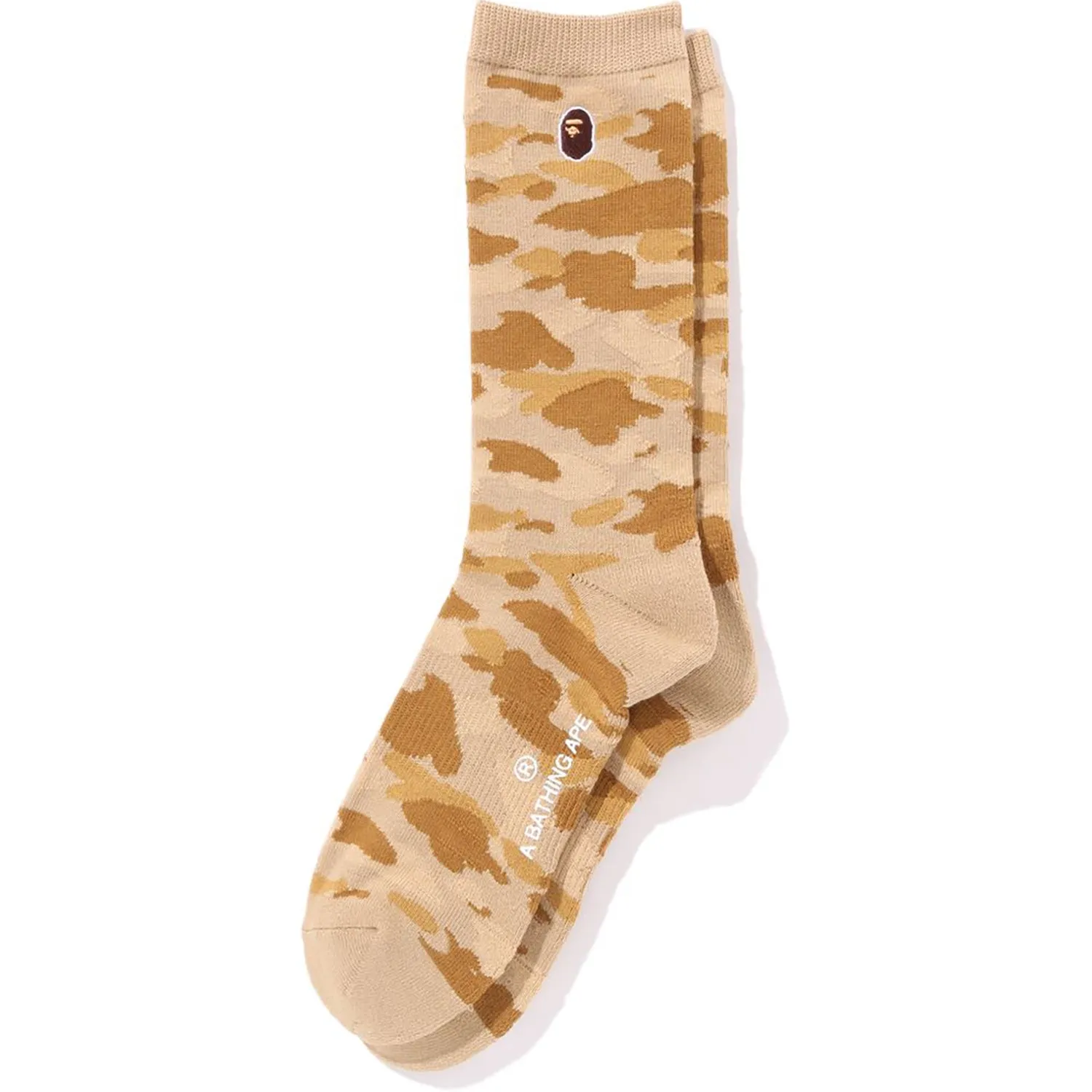 COLOR CAMO APE HEAD ONE POINT SOCKS MENS