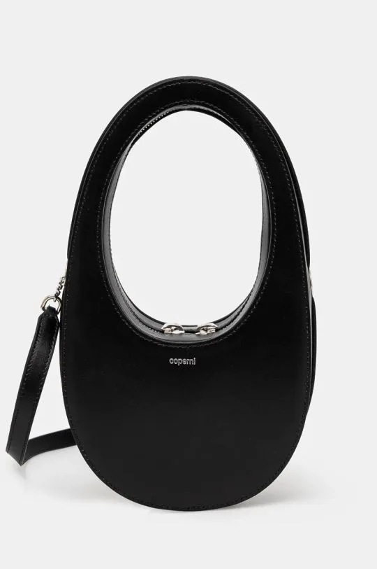 Coperni leather handbag Crossbody Mini Swipe Bag black color COPBA38BIS405