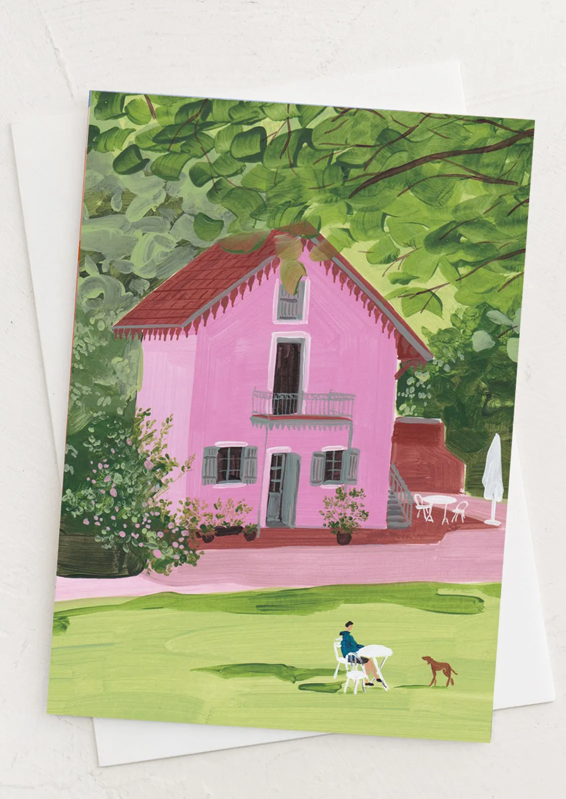 Country House Blank Card