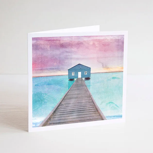 Crawley Boat House Notecard