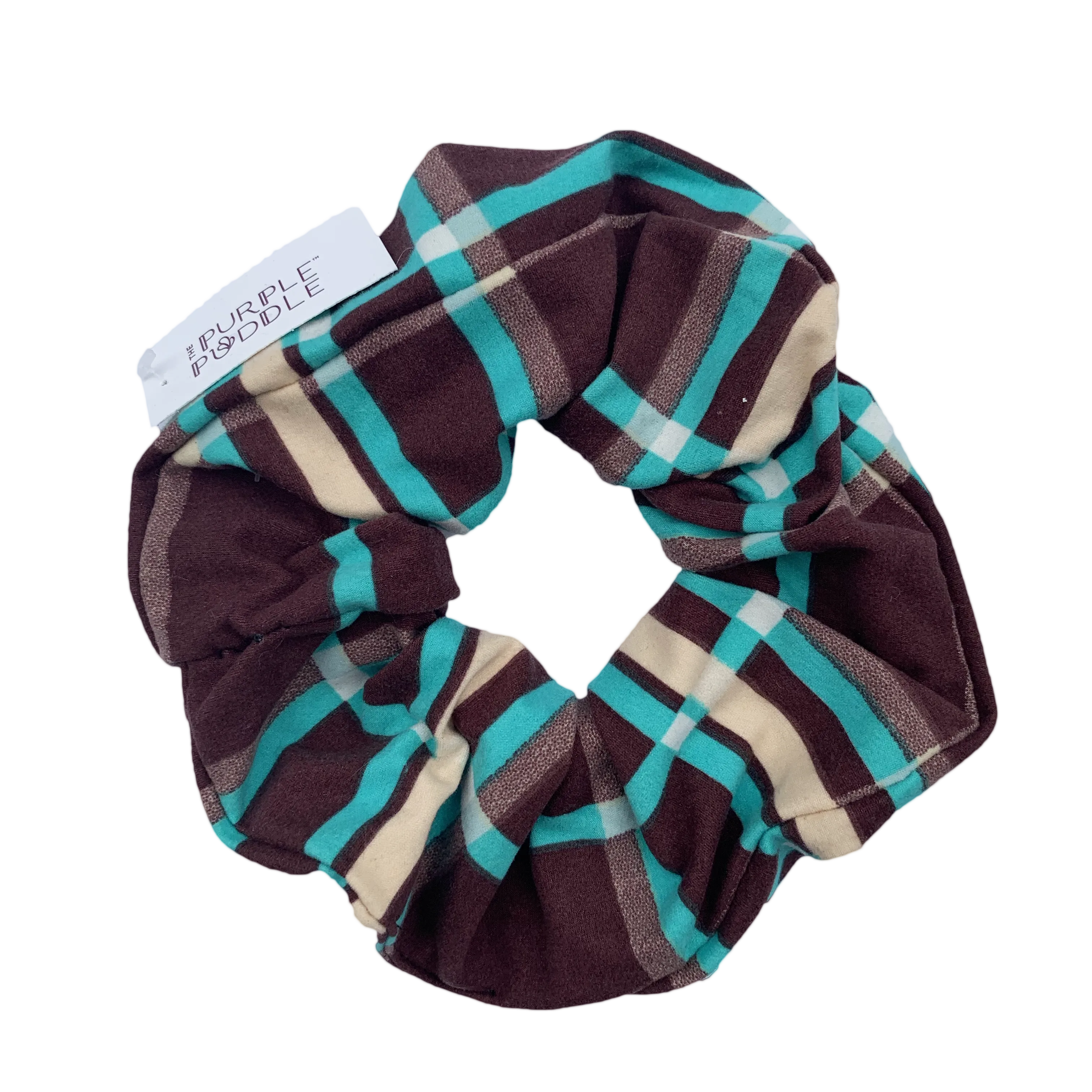 Darcy Plaid Scrunchie