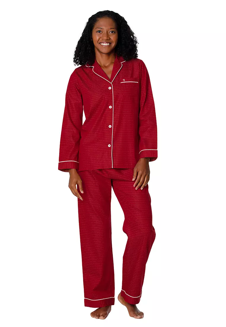 DE LUCCA De Lucca Women's Long Pajama Set