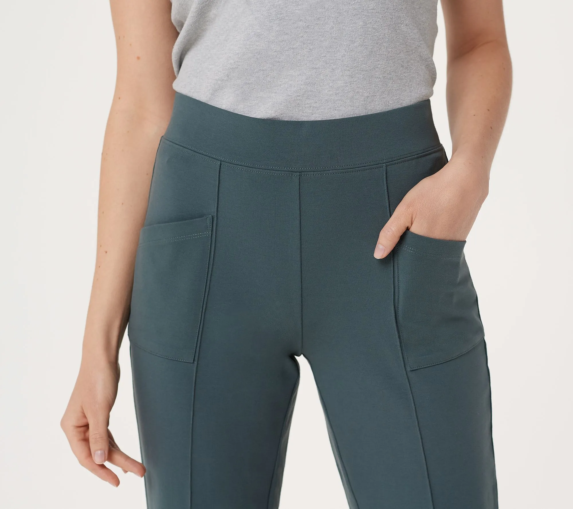 Denim & Co. Active Duo Stretch Capris