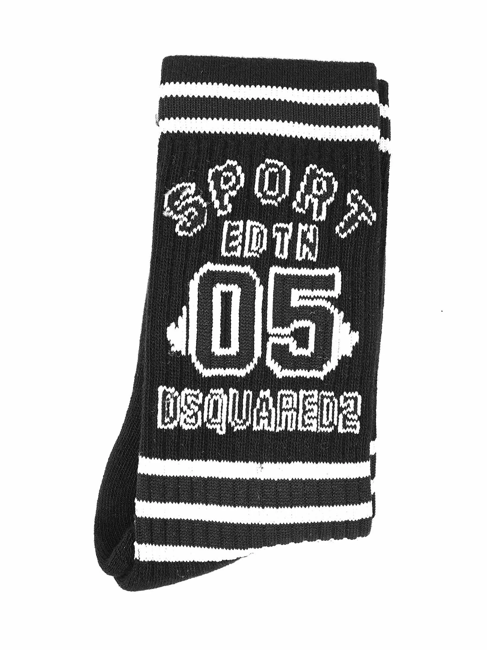 Dsquared2 Kids Intarsia-Knit Socks