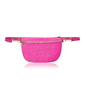 Enna Raffia Crossbody and Waist Bag