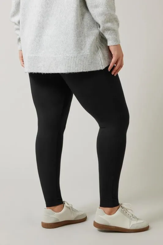 EVANS Curve Black Leggings