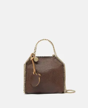 Falabella Scale-Embossed Tiny Tote Bag