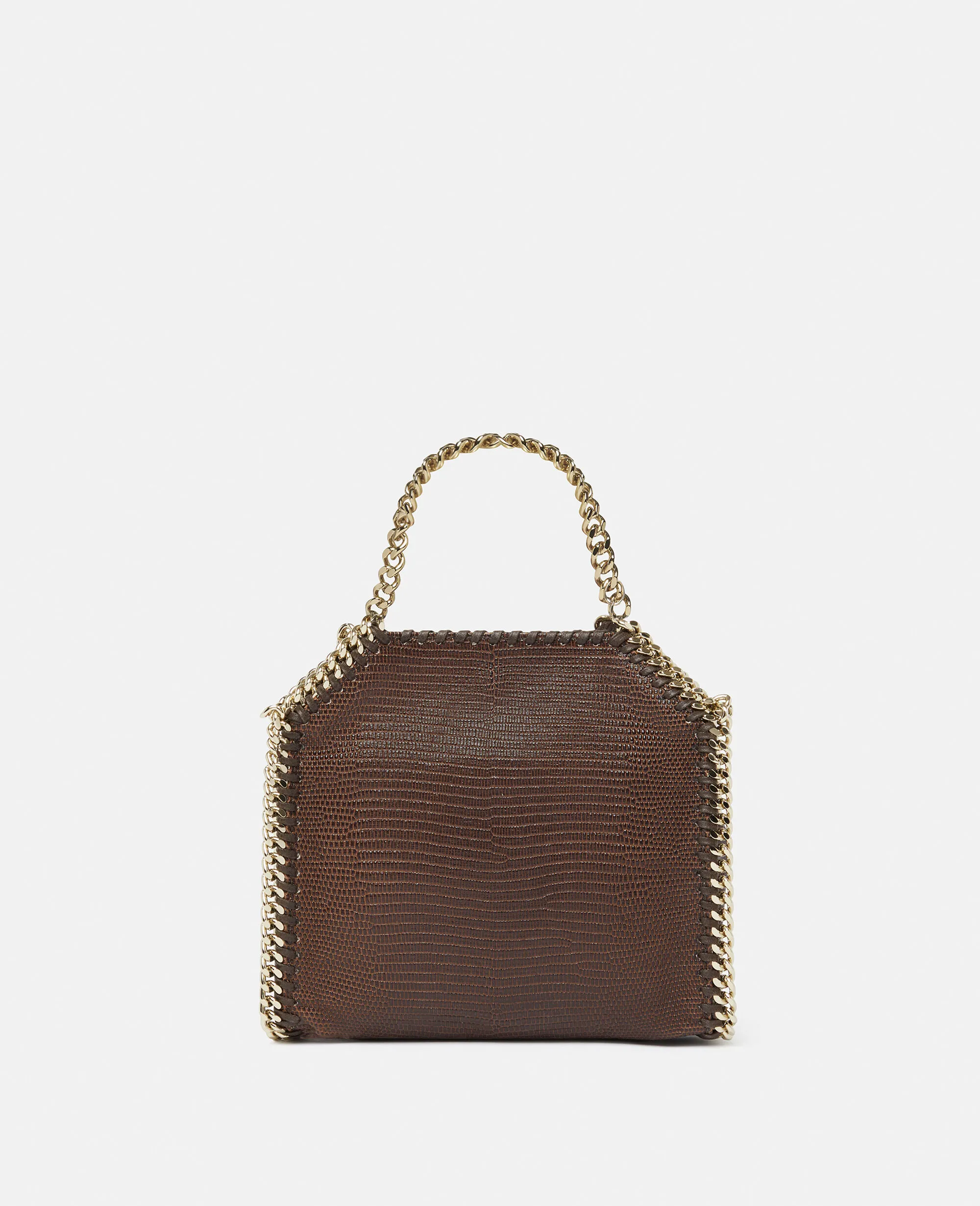 Falabella Scale-Embossed Tiny Tote Bag