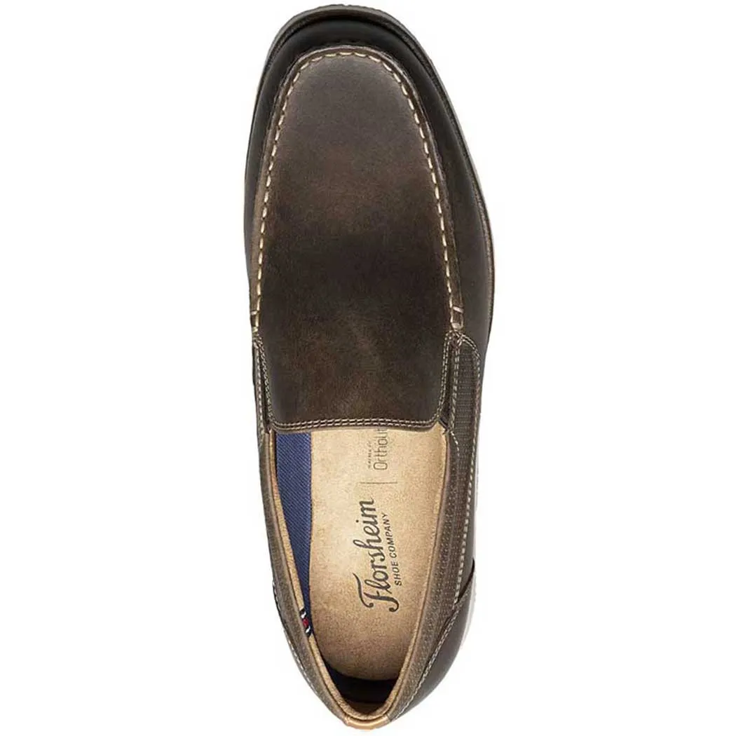 Florsheim Atlantic Moc Toe Slip-On Brown (Men's)