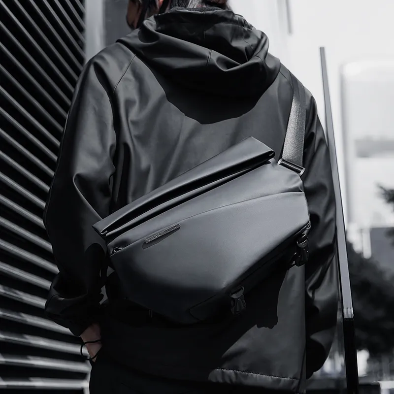 futuristic sling bag