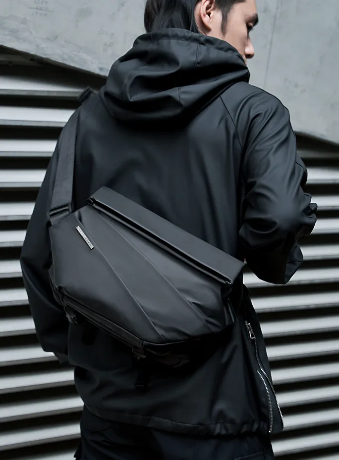 futuristic sling bag