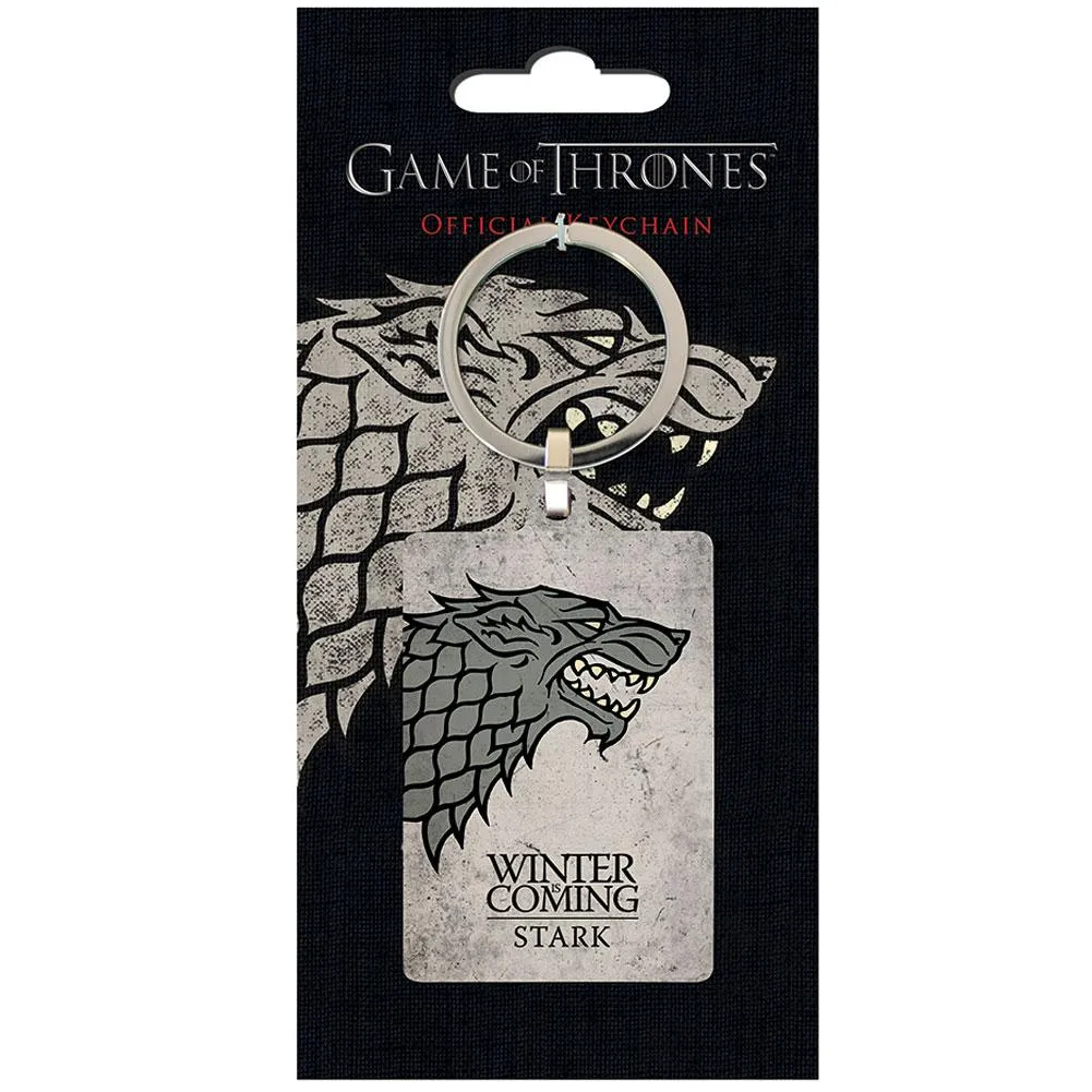 Game Of Thrones Metal Keyring Stark