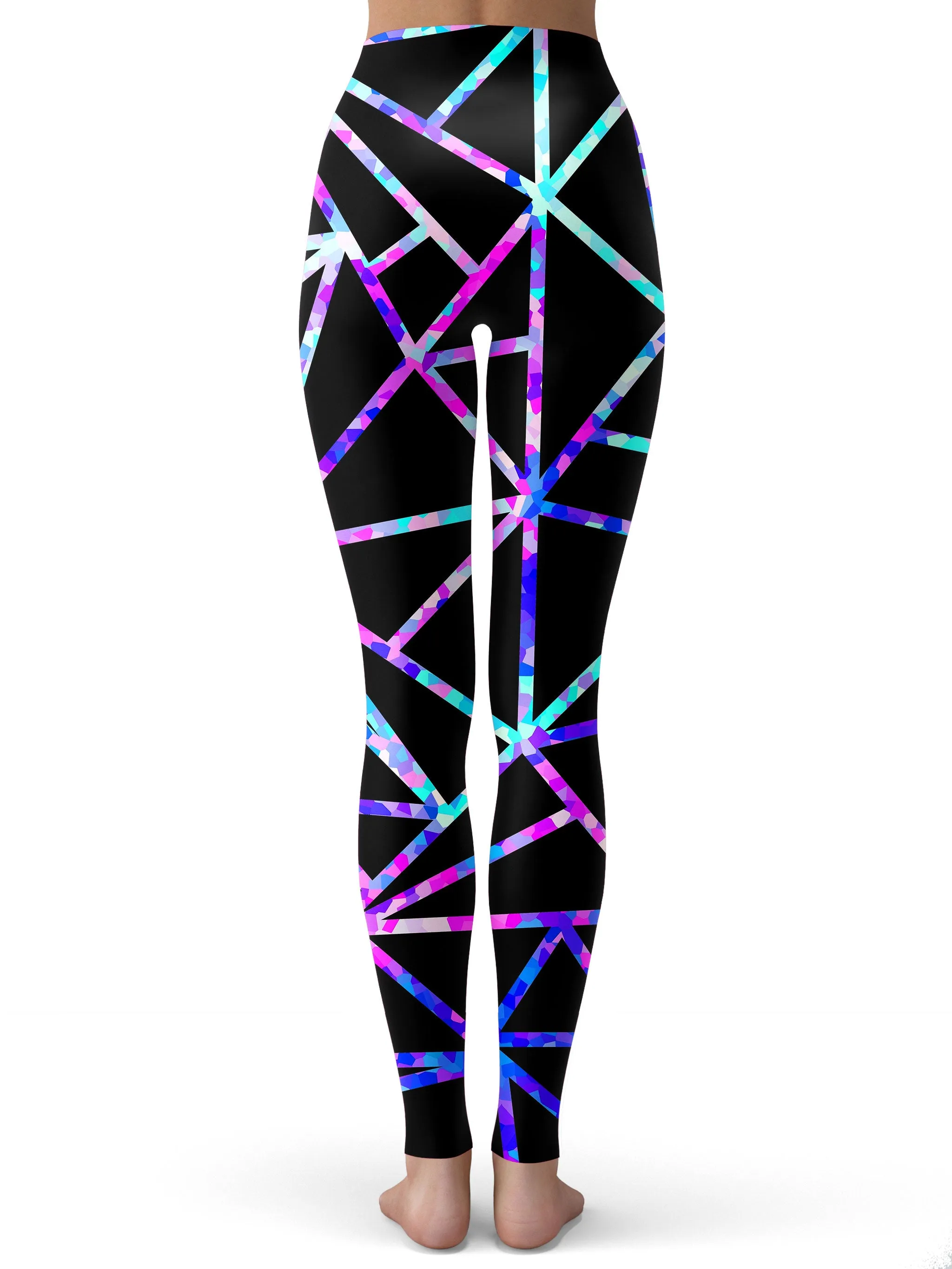 Glitter Geometric Leggings