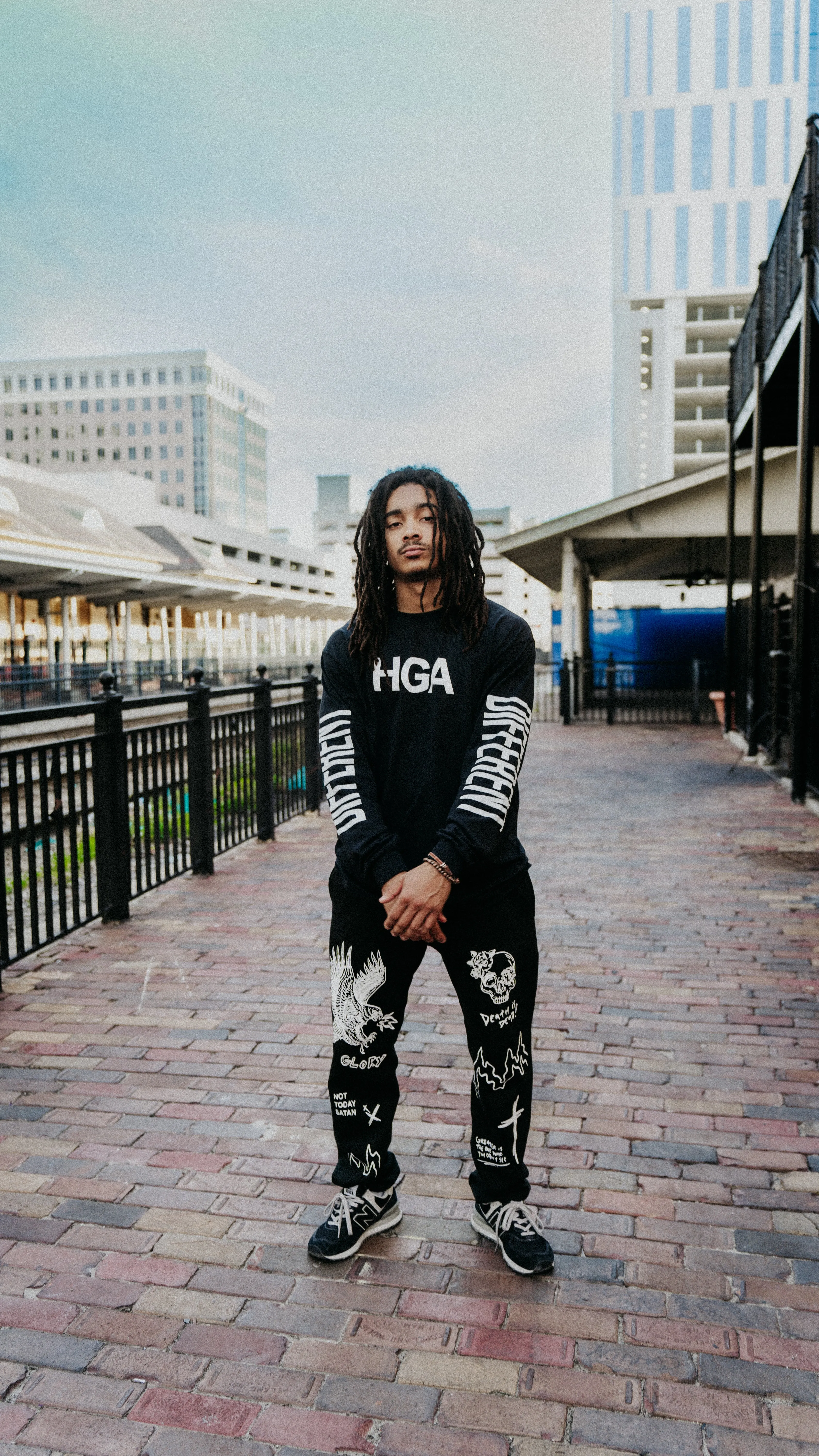 HGA Eagle Comfort Sweatpants (Black)