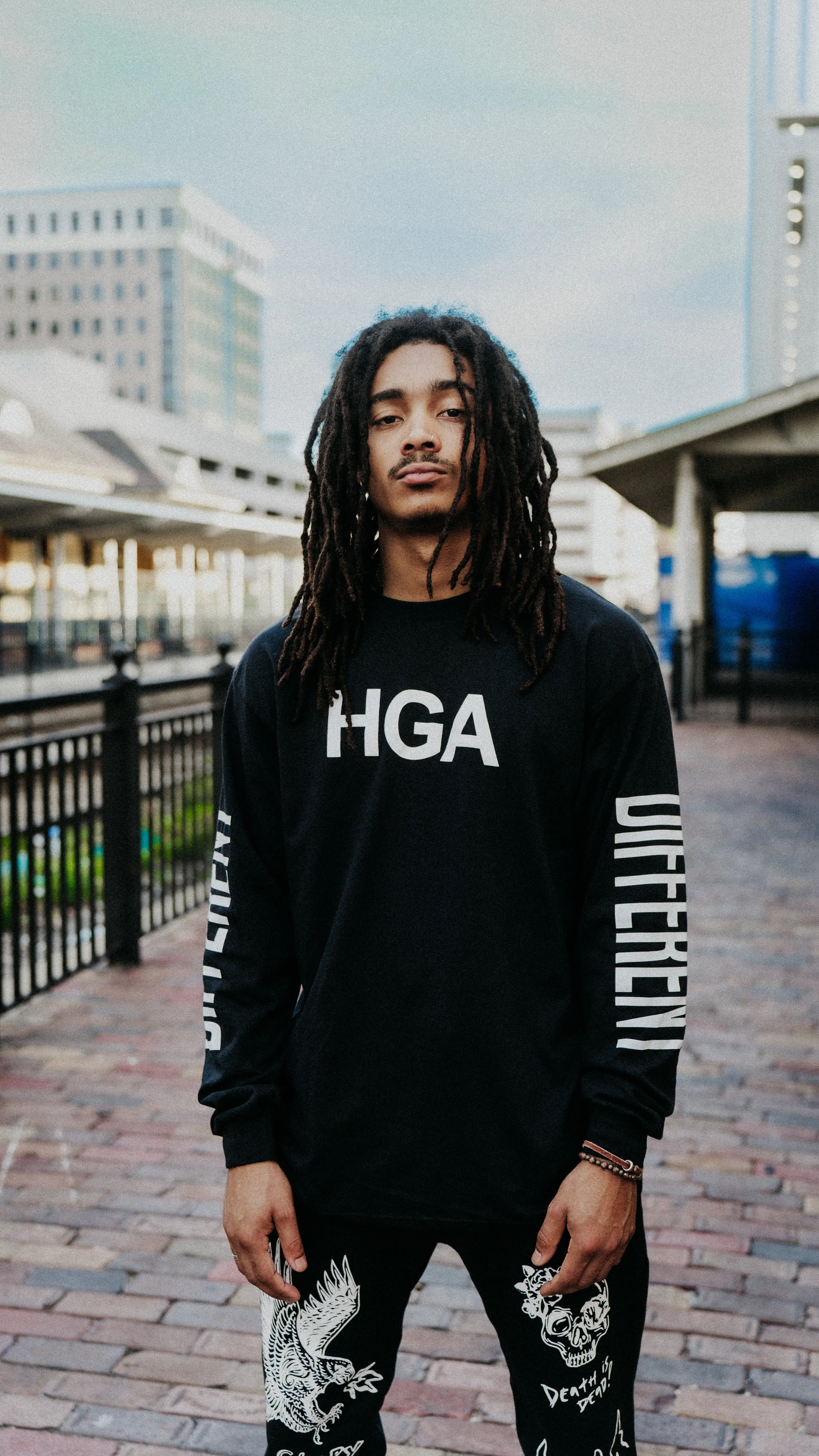 HGA Eagle Comfort Sweatpants (Black)