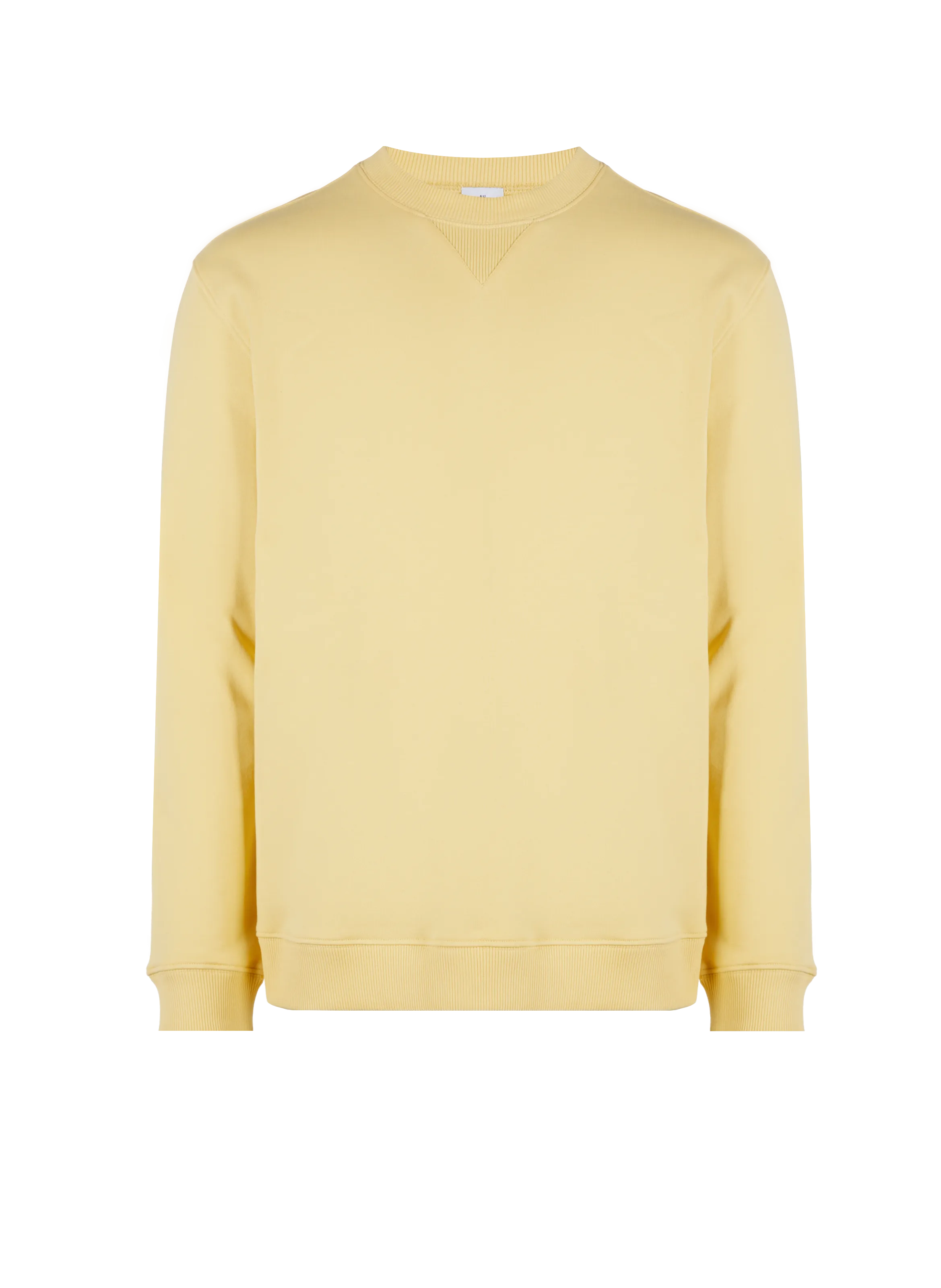 In Printemps Paris  Organic cotton mid-weight sweatshirt - Yellow