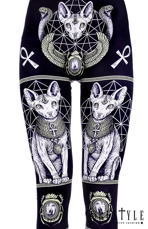 Instant Shipping! Sphynx Cat Leggings