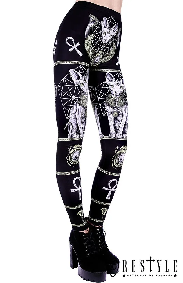 Instant Shipping! Sphynx Cat Leggings