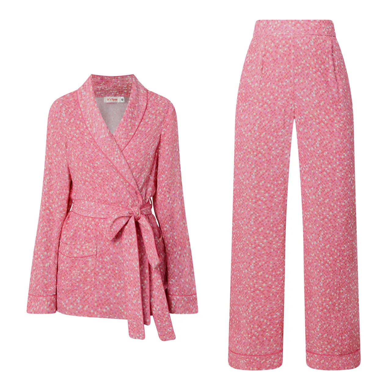 ITS 9PM Rizzo Disco Days Loungewear Set - Pink