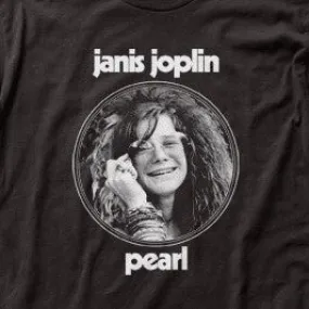 Janis Joplin Pearl Round T-Shirt