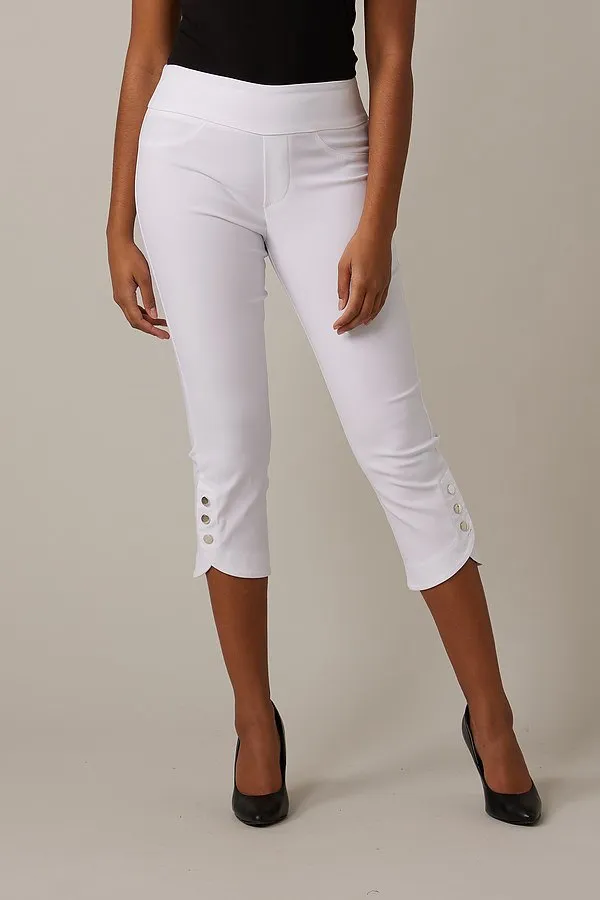 Joseph Ribkoff Button Detail Capris