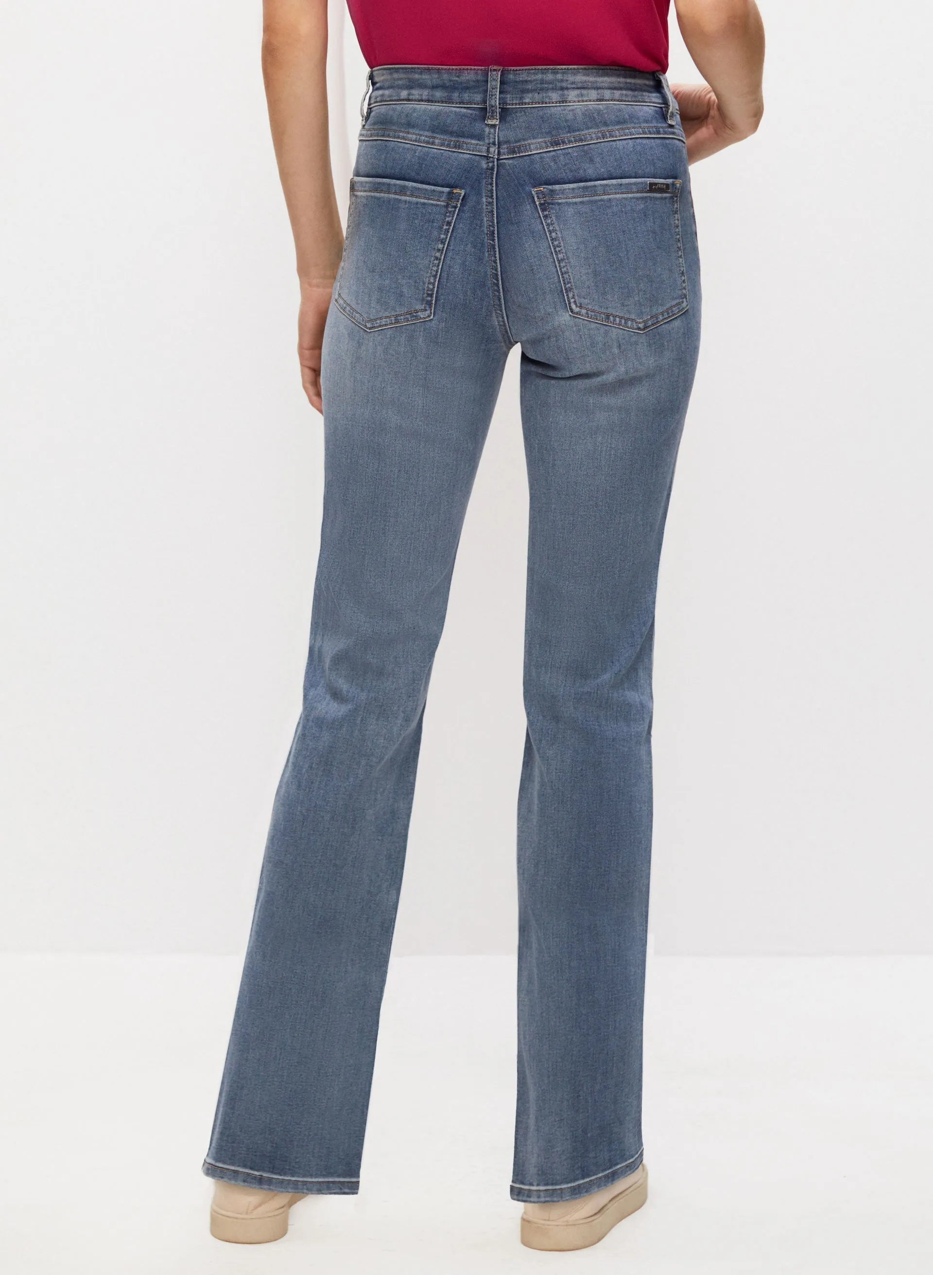 Joseph Ribkoff - Embroidered Denim Capris