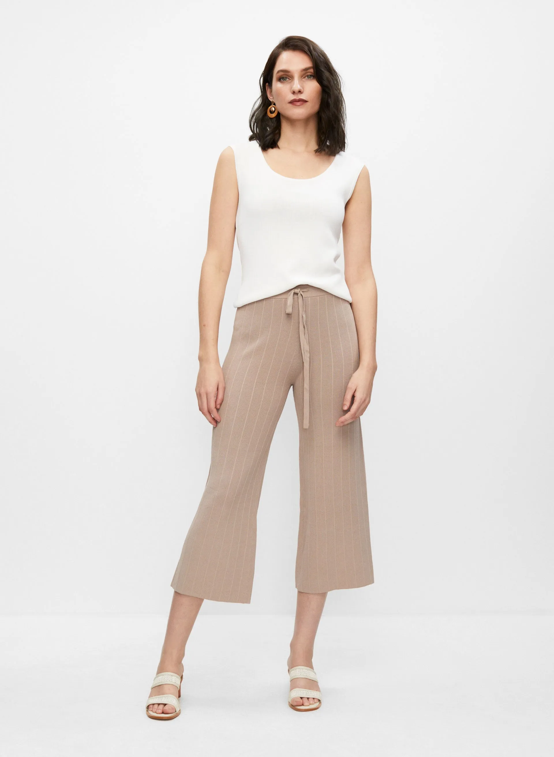 Joseph Ribkoff - Pull-On Wide Leg Capris