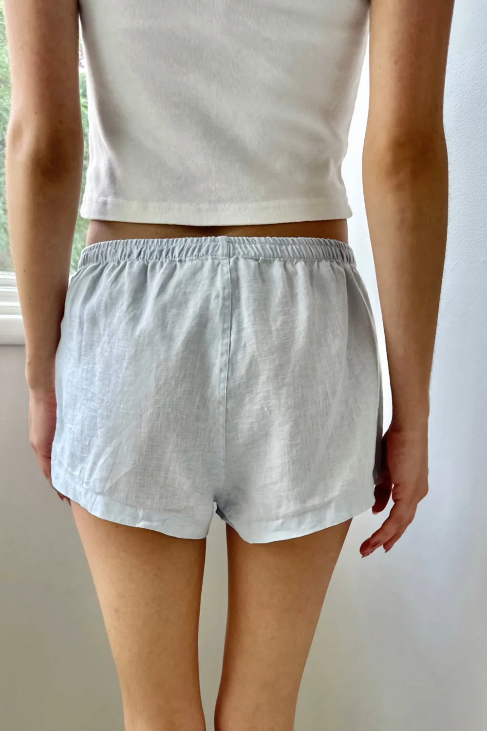 Keira Linen Pajama Shorts