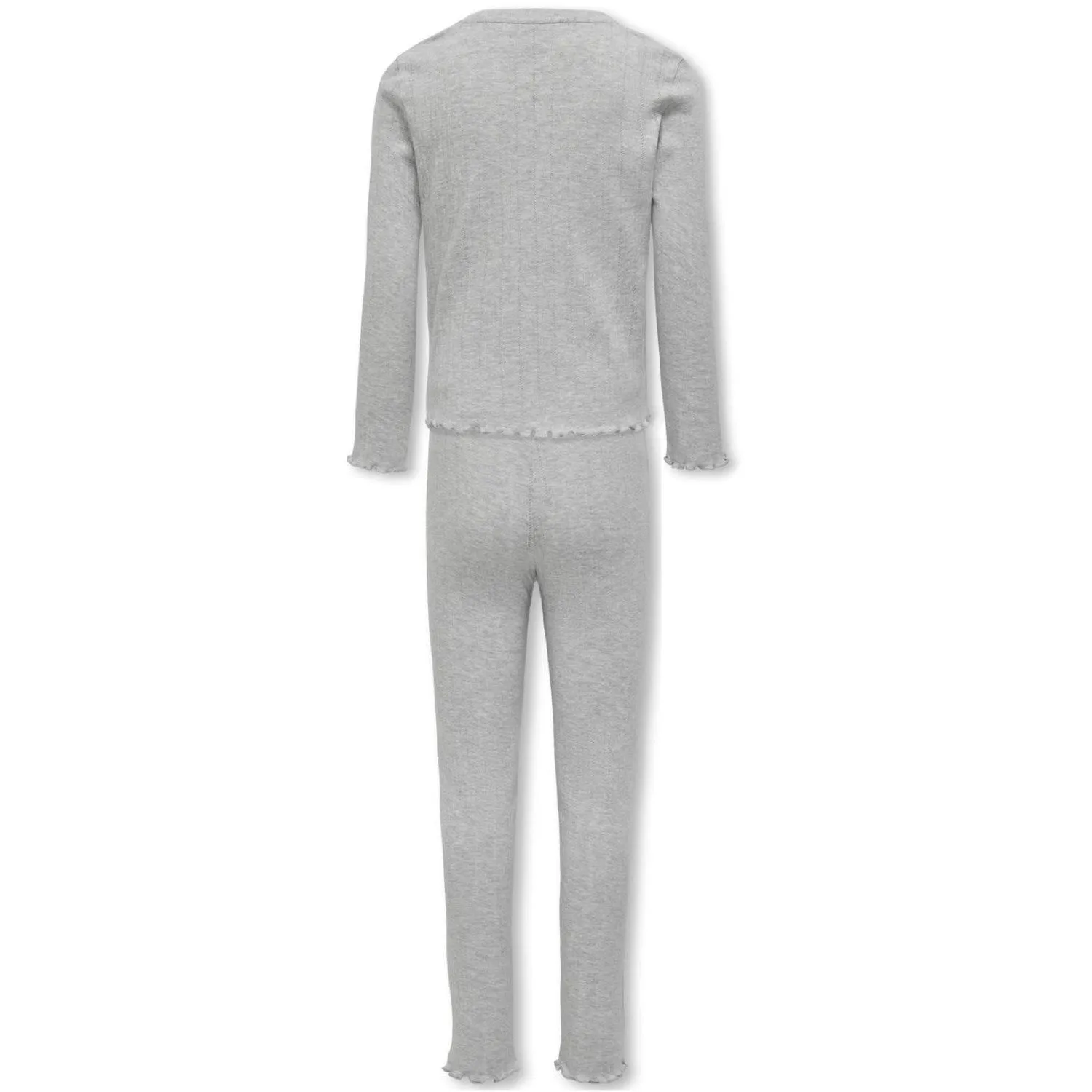 kids ONLY Light Grey Melange Munte Loungewear Pant Set