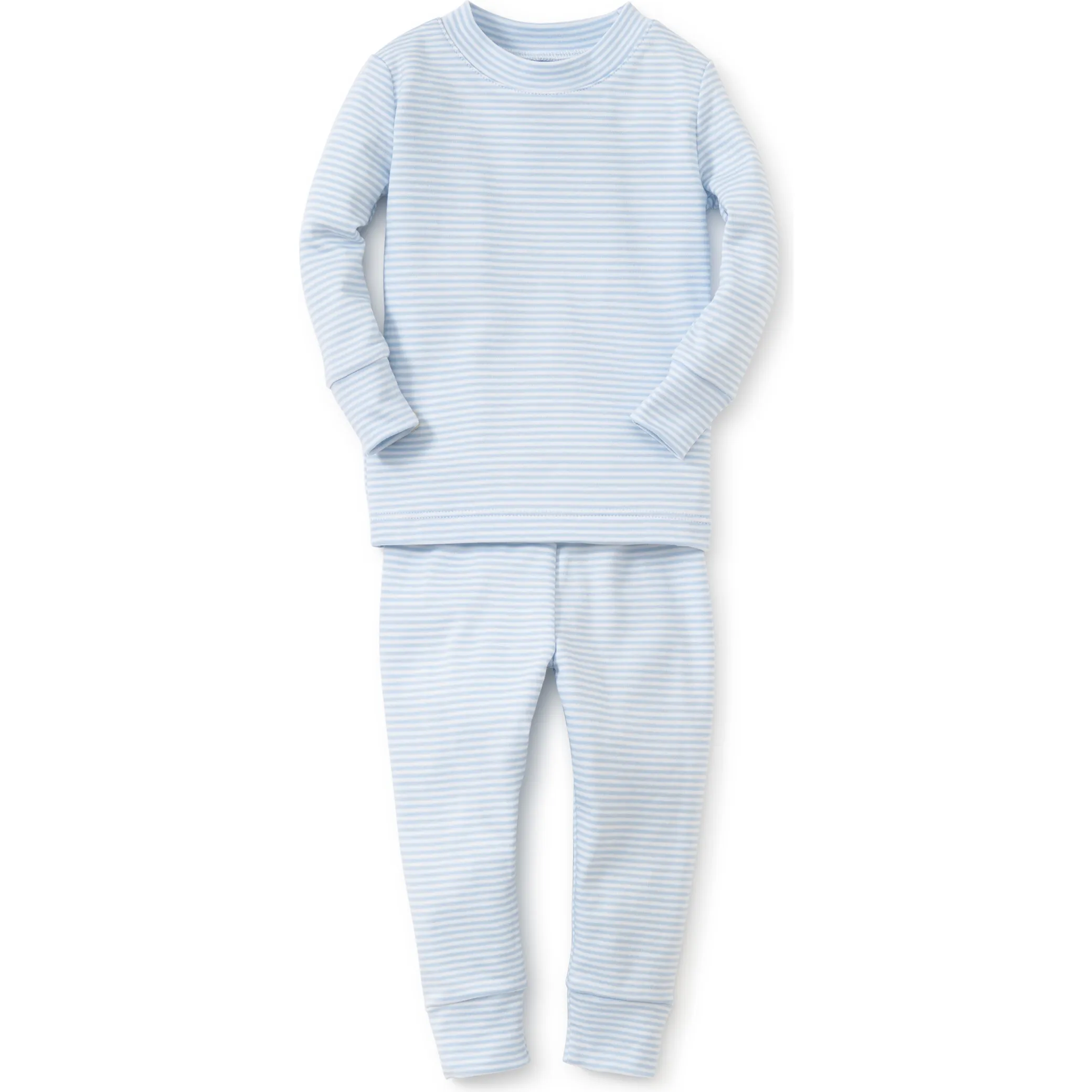 Kissy Kissy Simple Stripe Pajama Set, Blue