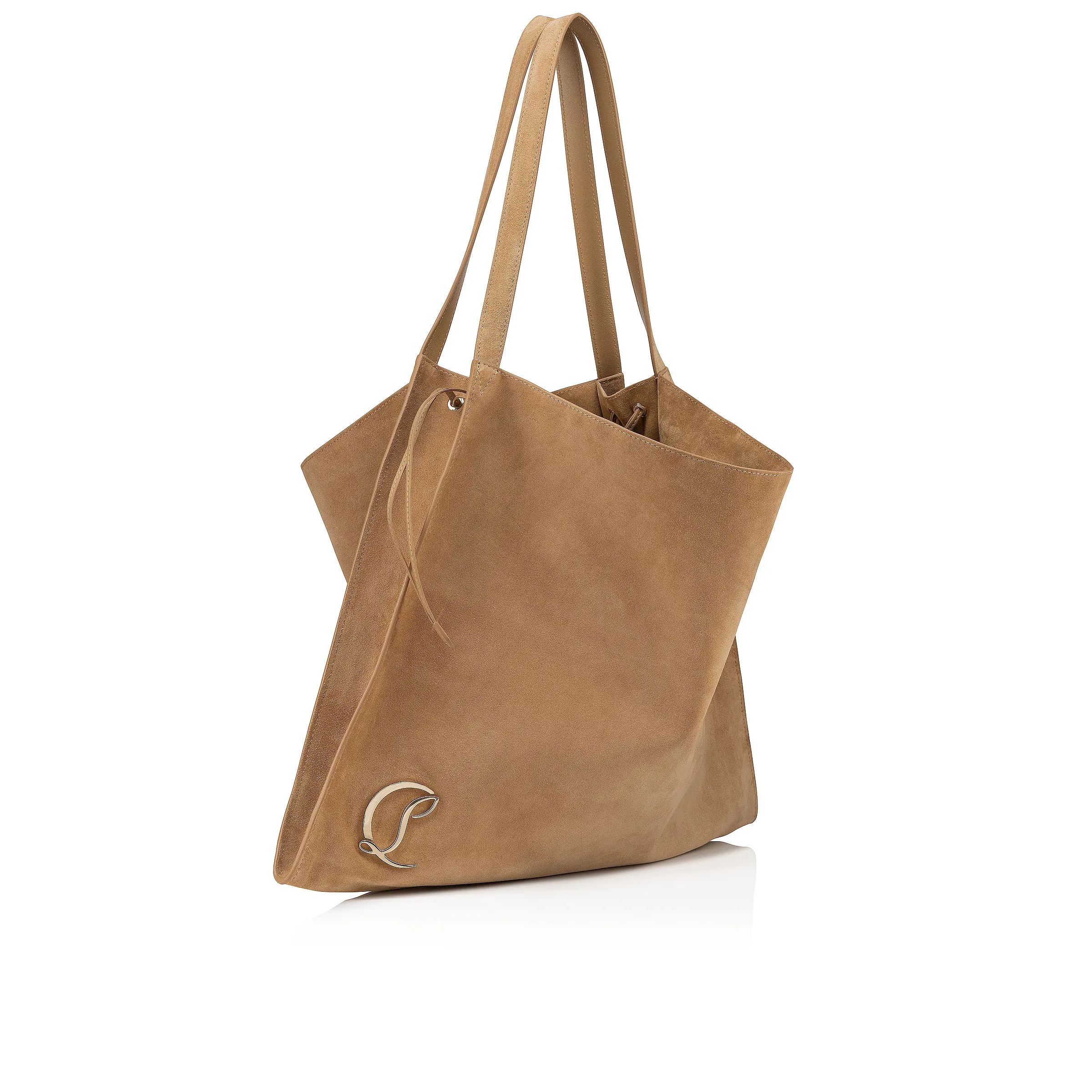 Le 54 Tote bag - Calf leather and nappa leather - Lionne