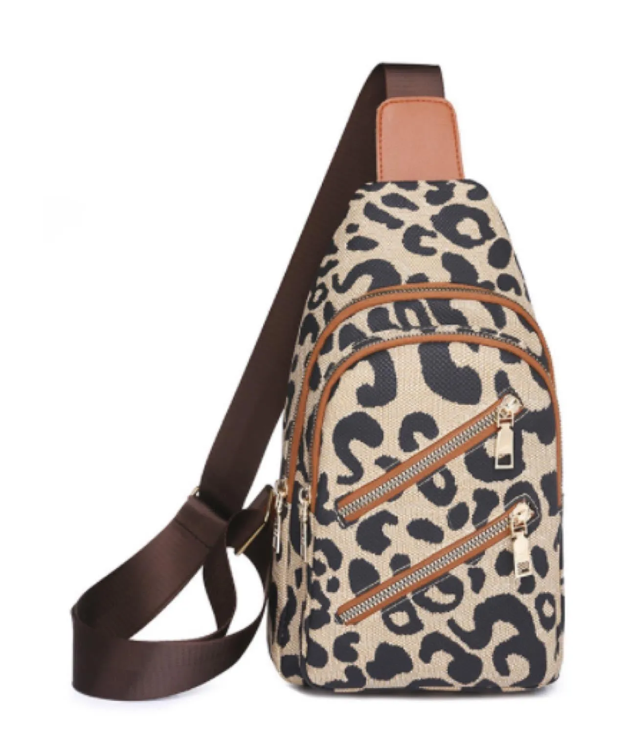 Leopard Sling Bag