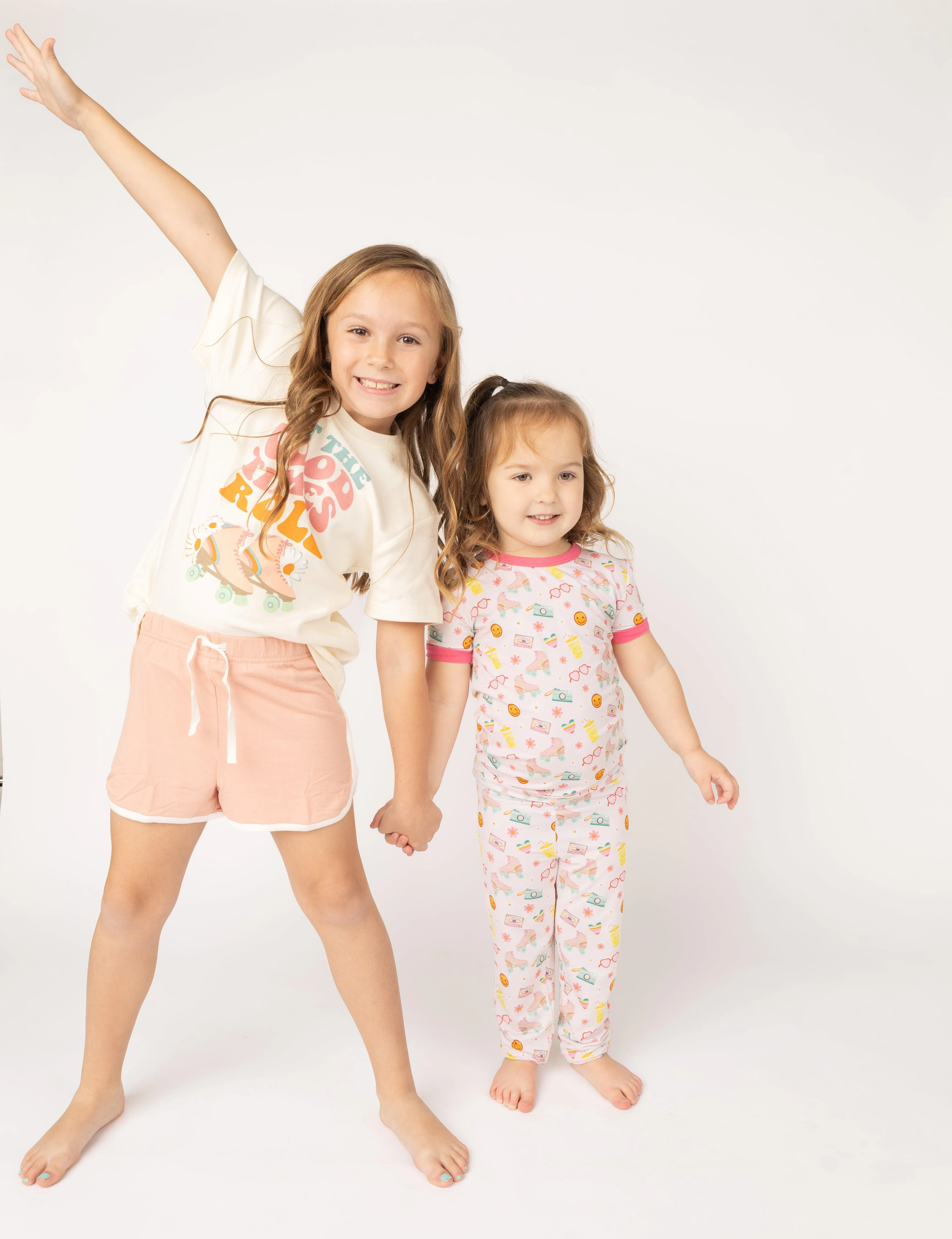 Let The Good Times Roll Kids Bamboo Pajama Set