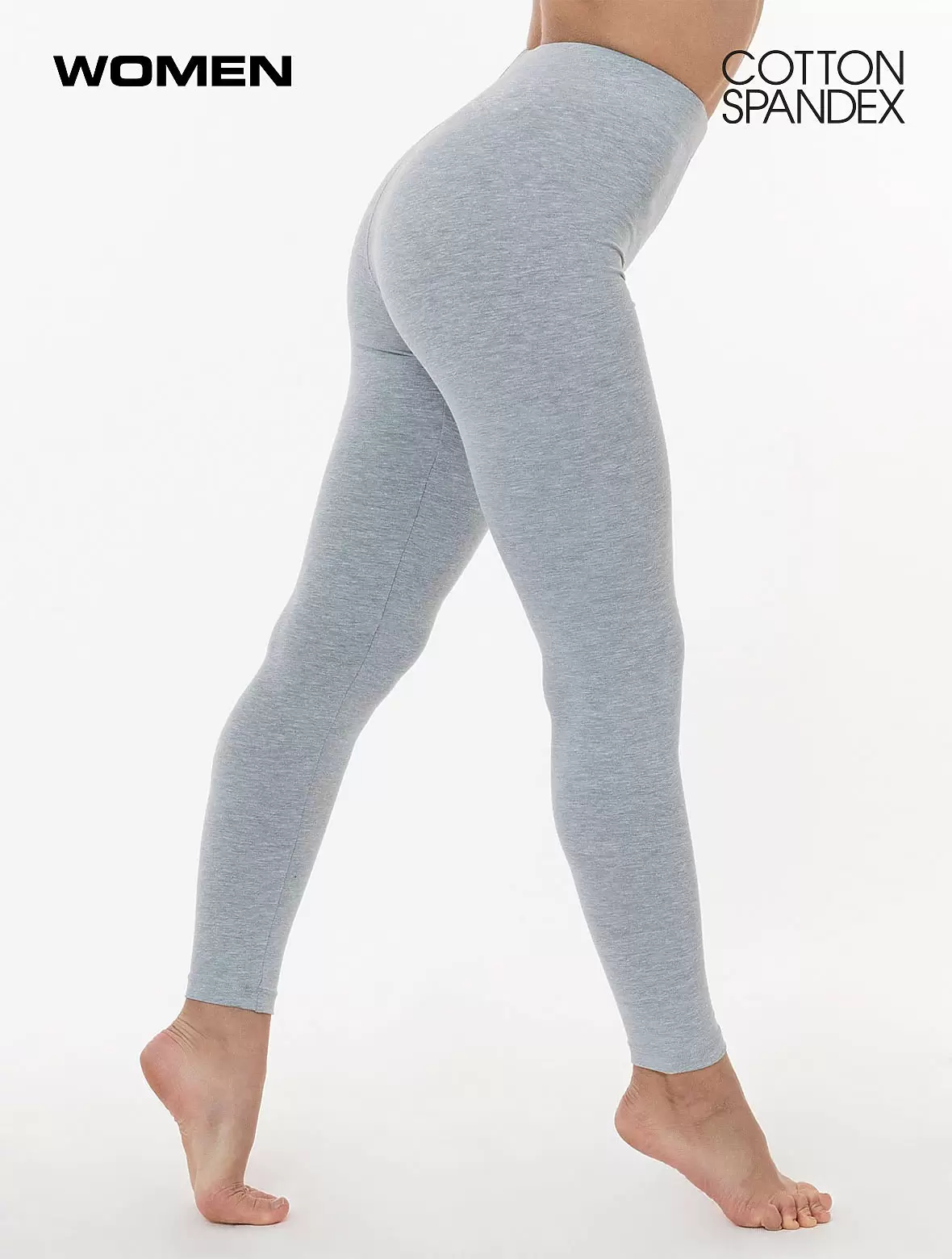 Los Angeles Apparel 83280 Cotton Spandex Jersey Legging SKU: 83280