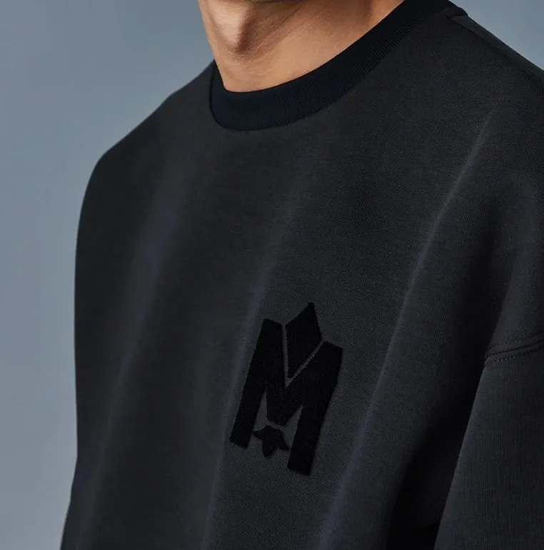 Mackage  |Crew Neck Unisex Sweat Street Style Long Sleeves Plain Logo