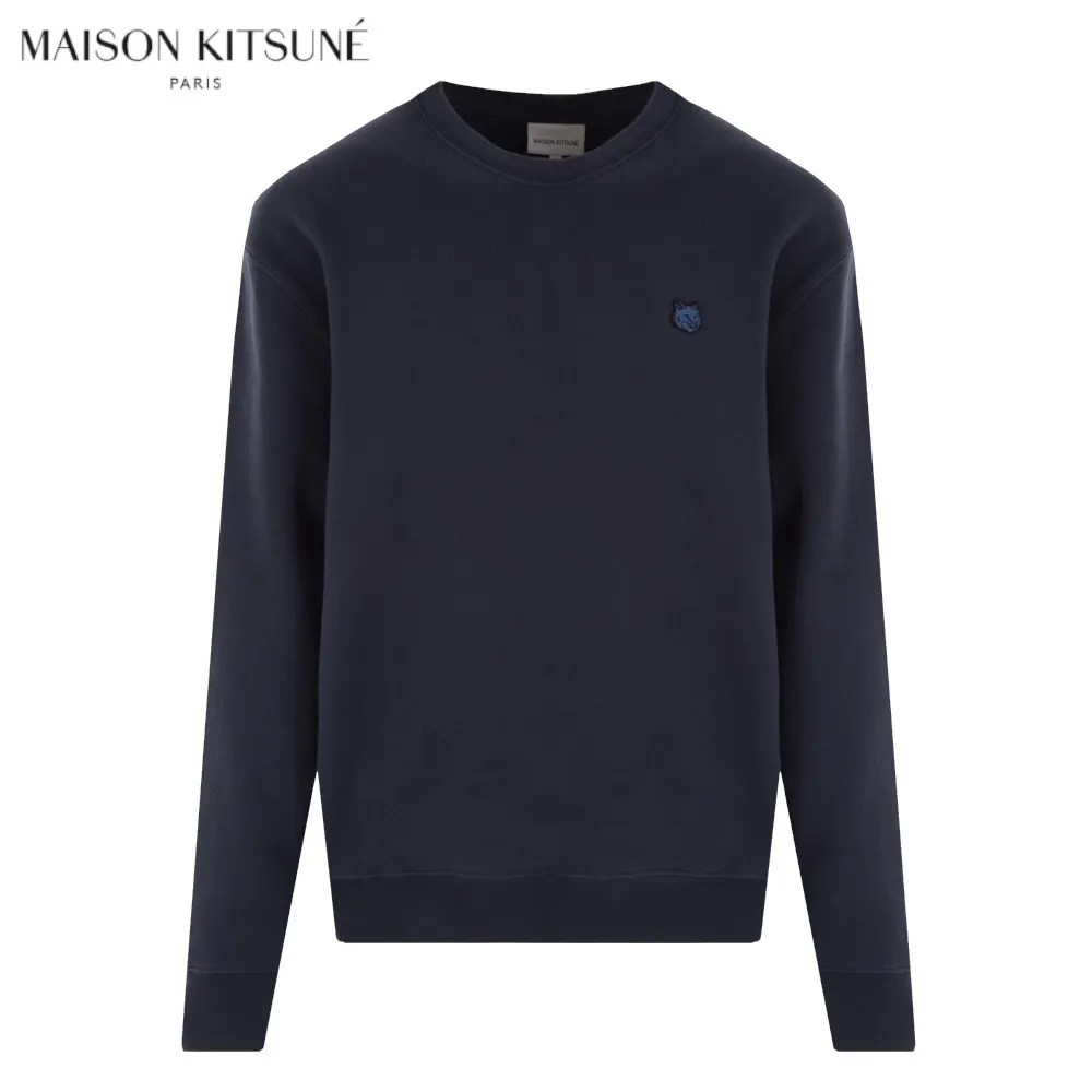 MAISON KITSUNE  |Crew Neck Unisex Street Style Long Sleeves Plain