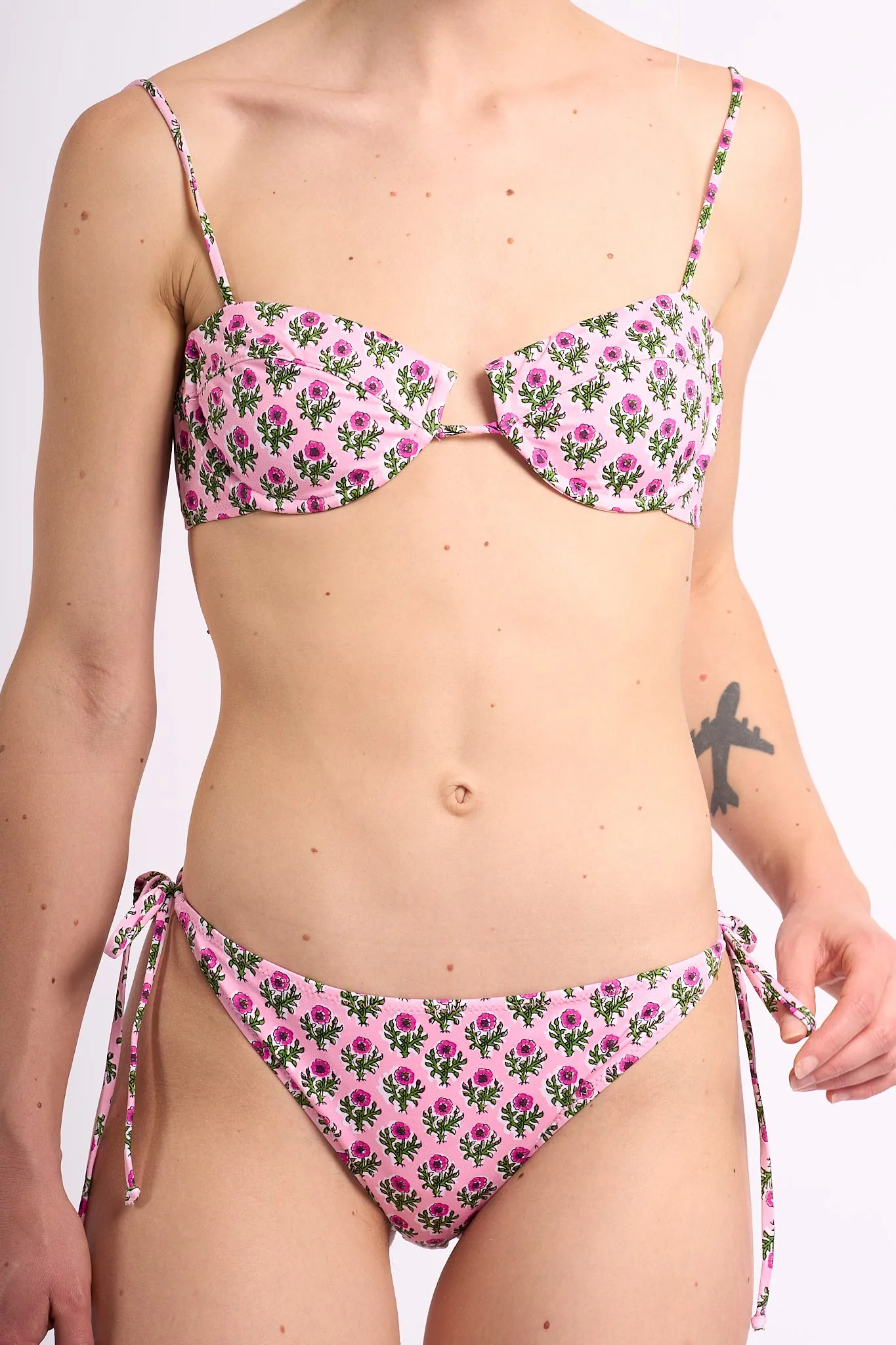 Mc2 Saint Barth Bikini Radical Flowers Rosa Donna