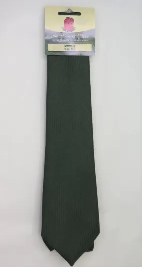 Mens House of Edgar Woollen Tie - Muted Green